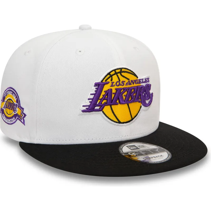 mutzen-flach-schwarz-snapback-9fifty-white-crown-patch-der-los-angeles-lakers-nba-von-new-era