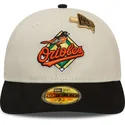 casquette-courbee-beige-et-noire-ajustee-59fifty-pin-baltimore-orioles-mlb-new-era