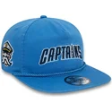 blaue-snapback-flachkappe-golfer-alternative-der-lake-county-captains-milb-von-new-era