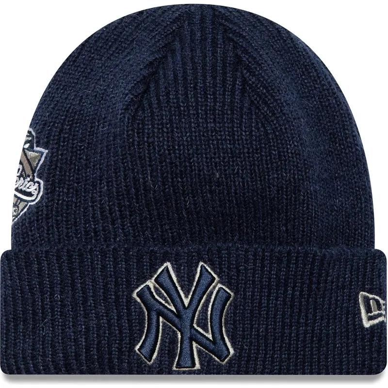 berretto-blu-navy-world-series-patch-dei-new-york-yankees-mlb-di-new-era