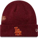 gorro-rojo-world-series-patch-de-los-angeles-dodgers-mlb-de-new-era