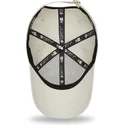 berretto-curvo-beige-regolabile-da-donna-con-logo-dorato-9forty-metallic-logo-dei-new-york-yankees-mlb-di-new-era