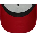 9forty-e-frame-core-trucker-cap-in-weiss-schwarz-und-rot-der-associazione-sportiva-roma-serie-a-von-new-era