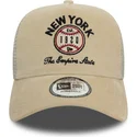 beige-9forty-a-frame-cord-graphic-trucker-cap-new-york-states-and-countries-von-new-era