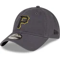 casquette-courbee-grise-ajustable-9twenty-core-classic-pittsburgh-pirates-mlb-new-era