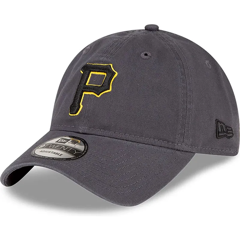 cappellino-grigio-regolabile-9twenty-core-classic-dei-pittsburgh-pirates-mlb-di-new-era