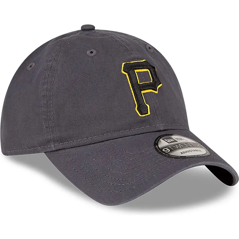 cappellino-grigio-regolabile-9twenty-core-classic-dei-pittsburgh-pirates-mlb-di-new-era