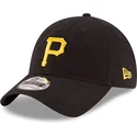 casquette-courbee-noire-ajustable-9twenty-core-classic-pittsburgh-pirates-mlb-new-era