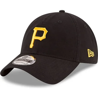 Casquette courbée noire ajustable 9TWENTY Core Classic Pittsburgh Pirates MLB New Era