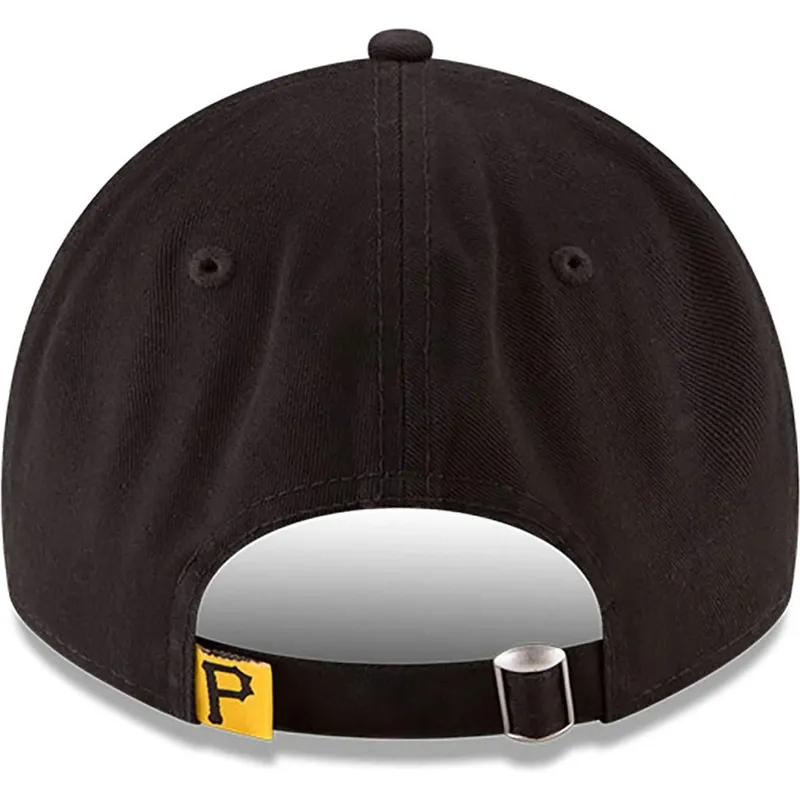 cappellino-curvo-nero-regolabile-9twenty-core-classic-dei-pittsburgh-pirates-mlb-di-new-era
