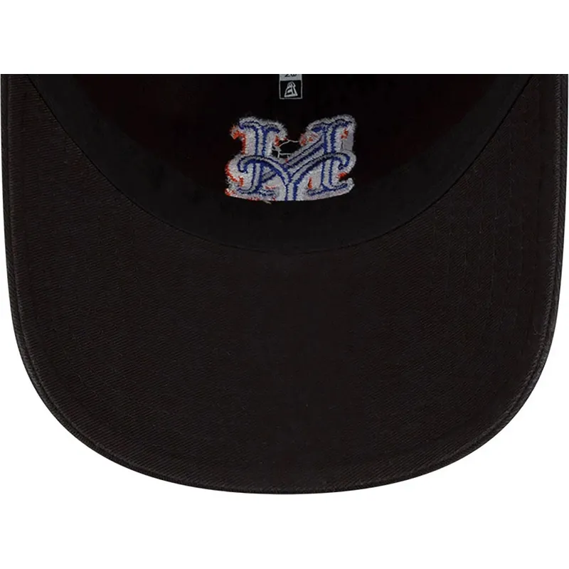 czarna-zakrzywiona-czapka-regulowana-9twenty-core-classic-new-york-mets-mlb-od-new-era