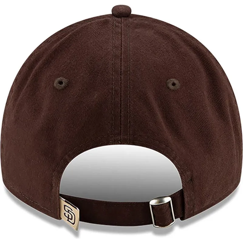 brun-justerbar-bojd-keps-9twenty-core-classic-san-diego-padres-mlb-fran-new-era