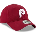 dunkelrote-verstellbare-9twenty-core-classic-kappe-der-philadelphia-phillies-mlb-von-new-era