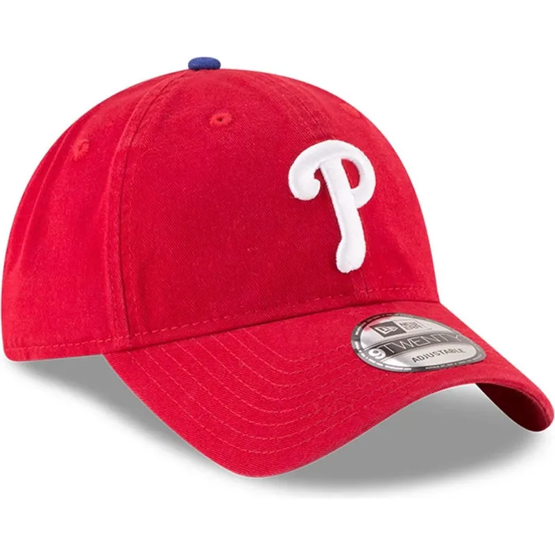 cappellino-curvo-rosso-regolabile-9twenty-core-classic-dei-philadelphia-phillies-mlb-di-new-era