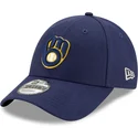 justerbar-morkbla-bojd-keps-9forty-the-league-milwaukee-brewers-mlb-fran-new-era