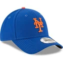 cappellino-curvo-blu-regolabile-per-bambino-9forty-the-league-dei-new-york-mets-mlb-di-new-era