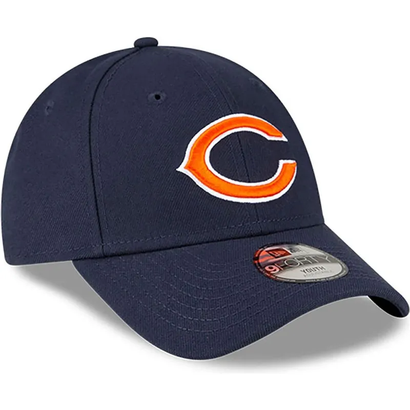 granatowa-zakrzywiona-czapka-regulowana-dla-chlopca-9forty-the-league-chicago-bears-nfl-new-era