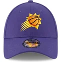 9forty-the-league-verstellbare-violette-kappe-der-phoenix-suns-nba-von-new-era