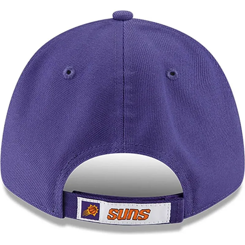 cappellino-con-visiera-curva-viola-regolabile-9forty-the-league-dei-phoenix-suns-nba-di-new-era