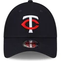 verstellbare-9forty-the-league-kappe-der-minnesota-twins-mlb-von-new-era-in-marineblau