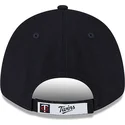 verstellbare-9forty-the-league-kappe-der-minnesota-twins-mlb-von-new-era-in-marineblau