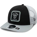 schwarze-und-graue-9fifty-low-profile-patch-trucker-kappe-der-las-vegas-raiders-nfl-von-new-era