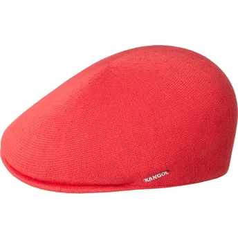 Kangol Bamboo 507 Cayenne Red Flat Cap