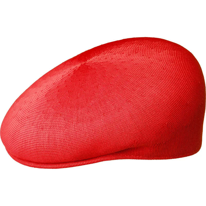 kangol-tropic-504-cayenne-red-flat-cap