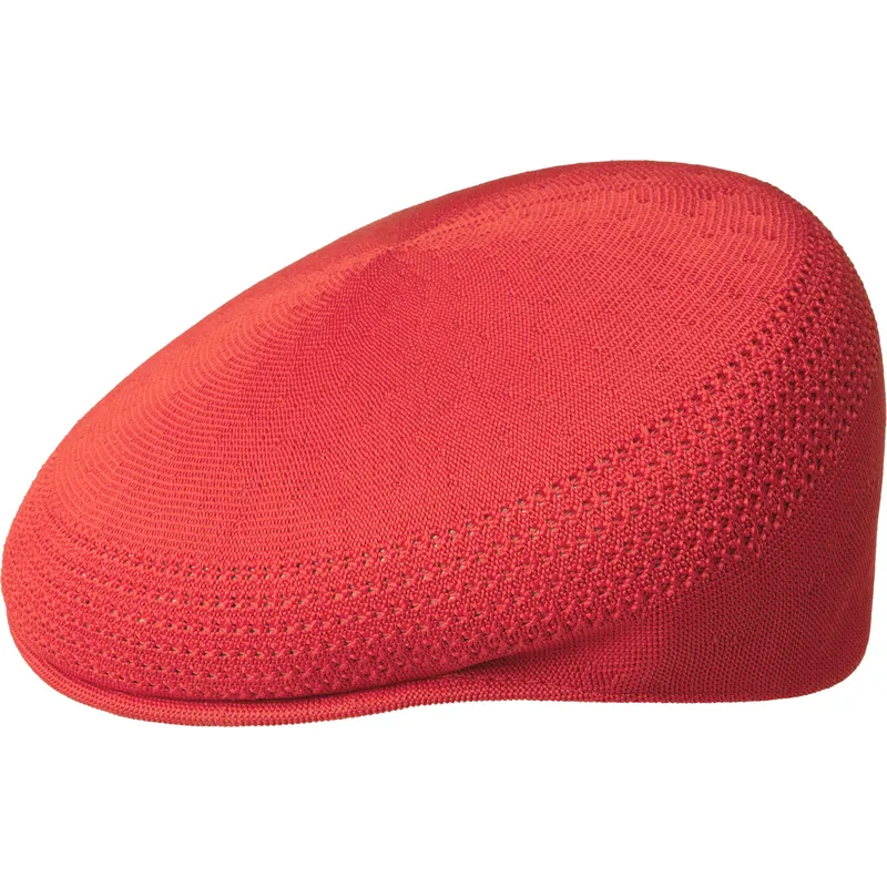 kangol-tropic-504-ventair-cayenne-red-flat-cap