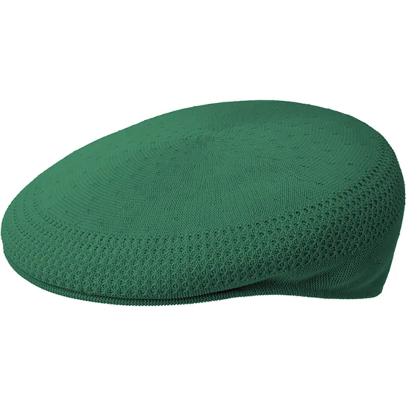 kangol-tropic-504-ventair-masters-green-flat-cap