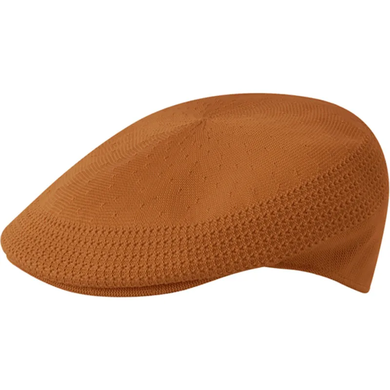 berretto-marrone-tropic-504-ventair-cognac-di-kangol