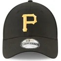 svart-justerbar-kurvad-keps-9forty-the-league-fran-pittsburgh-pirates-mlb-av-new-era