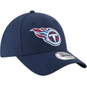 justerbar-morkbla-bojd-skarmkeps-9forty-the-league-tennessee-titans-nfl-fran-new-era