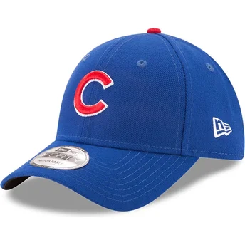 Casquette courbée bleue ajustable 9FORTY The League Chicago Cubs MLB New Era