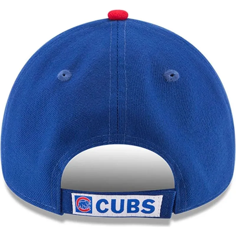 cappellino-curvo-blu-regolabile-9forty-the-league-di-chicago-cubs-mlb-di-new-era
