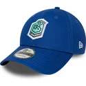 new-era-curved-brim-9forty-core-el-barrio-kings-league-blue-adjustable-cap