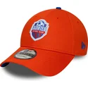 casquette-courbee-orange-ajustable-9forty-core-jijantes-fc-kings-league-new-era