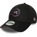 casquette-courbee-noire-ajustable-9forty-core-kunisports-kings-league-new-era