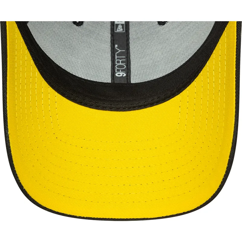 cappellino-curvo-nero-regolabile-9forty-core-del-rayo-de-barcelona-kings-league-di-new-era