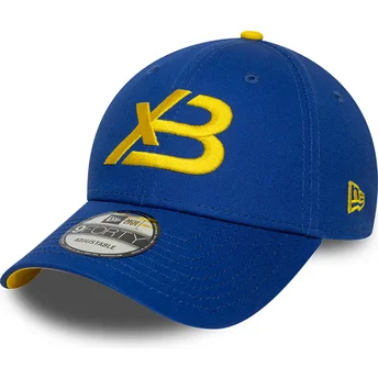 Gorra curva azul ajustable 9FORTY Core de xBuyer Team Kings League de New Era