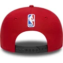 casquette-plate-rouge-snapback-9fifty-statement-miami-heat-nba-new-era