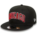 cappello-piatto-nero-snapback-9fifty-statement-dei-chicago-bulls-nba-di-new-era