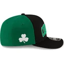 boston-celtics-nba-new-era-9seventy-statement-stretch-snap-schwarze-und-grune-snapback-kappe-mit-gebogenem-schirm