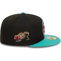 czarna-i-zielona-plaska-czapka-59fifty-classic-memphis-grizzlies-nba-od-new-era