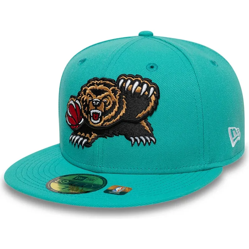 gron-platt-keps-justerad-59fifty-classic-fran-memphis-grizzlies-nba-av-new-era
