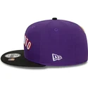 casquette-plate-violette-et-noire-snapback-9fifty-classic-toronto-raptors-nba-new-era