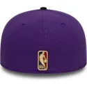 cappello-piatto-viola-e-nero-aderente-59fifty-classic-di-sacramento-kings-nba-di-new-era