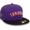 toronto-raptors-nba-new-era-59fifty-classic-justerbar-lila-och-svart-platt-keps
