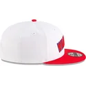 weisse-und-rote-flache-snapback-kappe-9fifty-classic-von-golden-state-warriors-nba-von-new-era