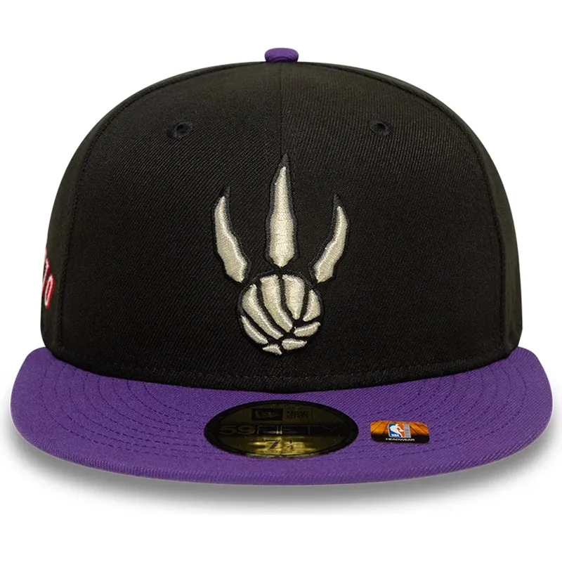 czarna-i-fioletowa-dopasowana-czapka-z-daszkiem-59fifty-classic-toronto-raptors-nba-new-era